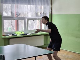 Finał Mistrzostw Szkoły w indywidualnym tenisie stołowym